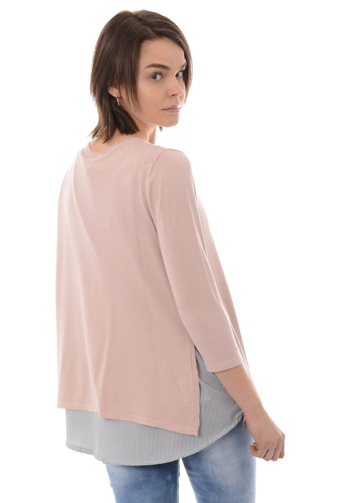 Damska Bluzka Oversize Różowa