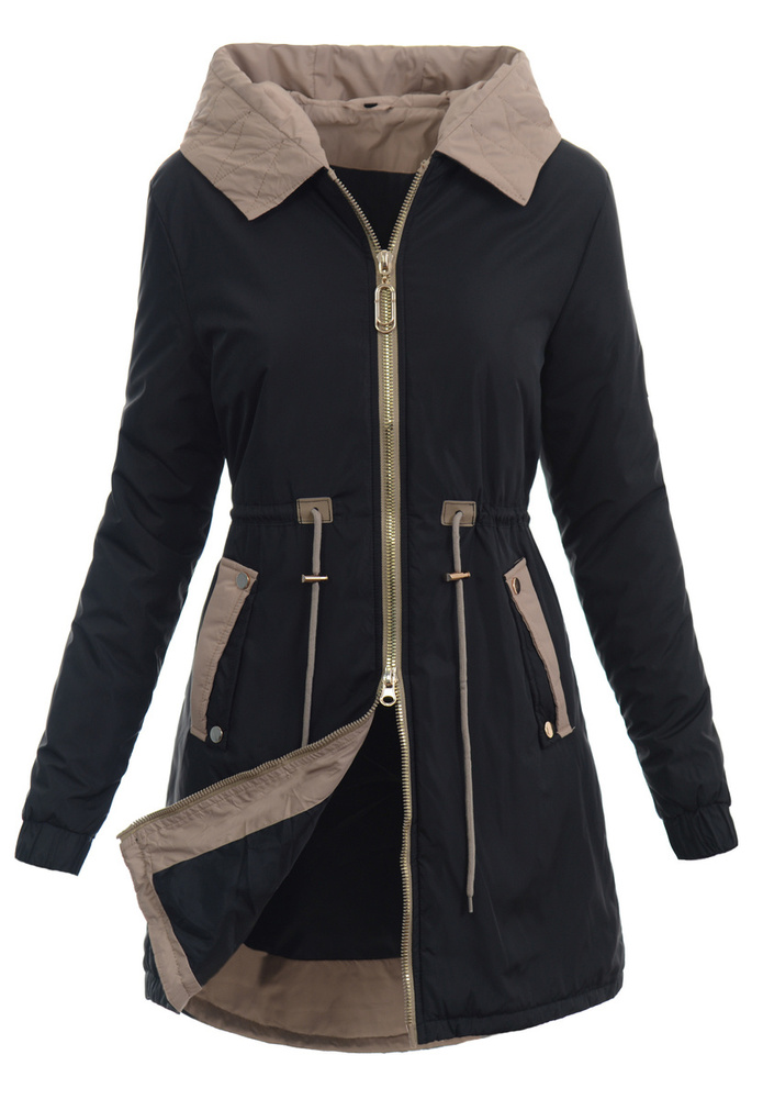 Damska Kurtka Przejściowa Wiosenna Cameron Czarna