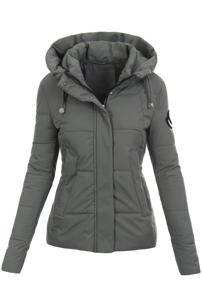 Damska Kurtka Zimowa Paula Zielona