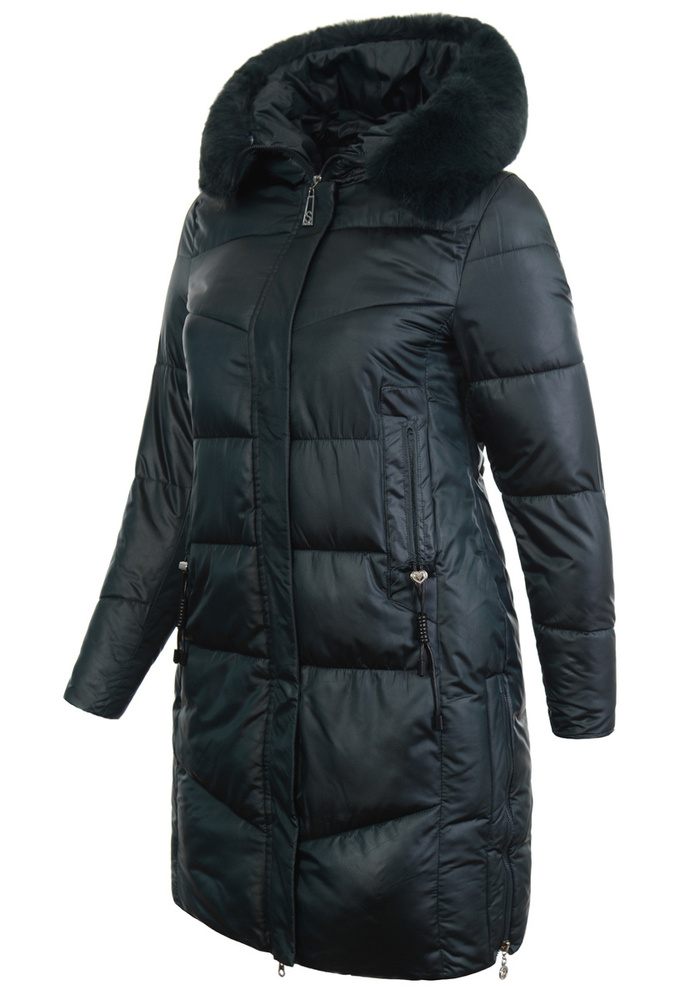 Damska Kurtka Zimowa Jolanta Zielona