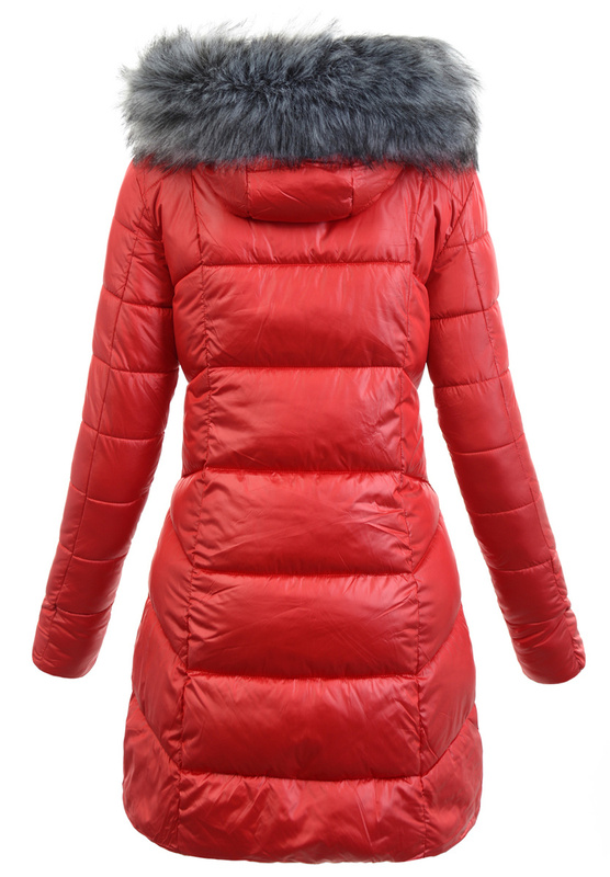 Damska Kurtka Ortalionowa Henryka Czerwona