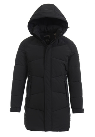 Męska Zimowa Kurtka Karol Czarna