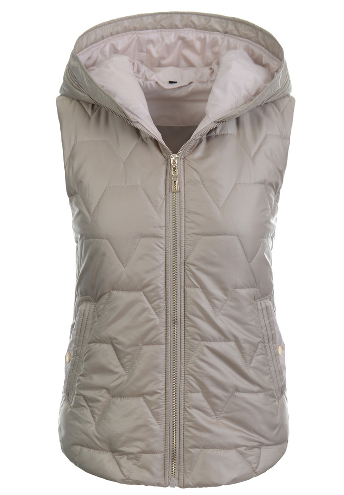 Damska Kamizelka Bezrękawnik Izyda Cappuccino