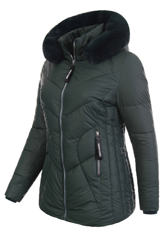 Damska Kurtka Ortalionowa Augustyna Zielona