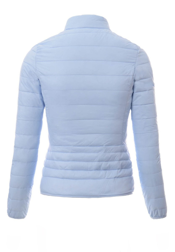Damska Jesienna Wiosenna Kurtka Ortalionowa Błękitna