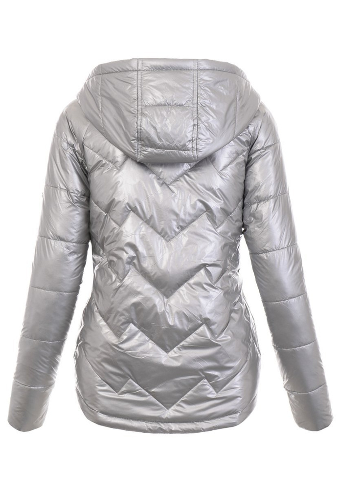 Damska Wiosenno- Jesienna Kurtka Miranda Srebrna