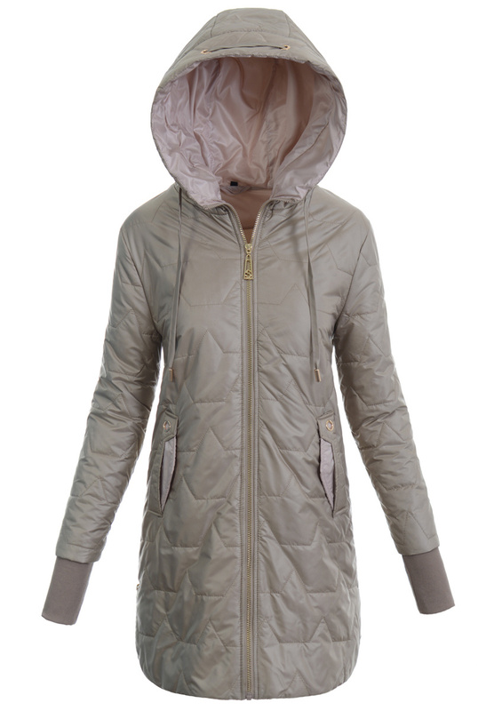 Damska Kurtka Przejściowa Wiosenna Malika Beżowa