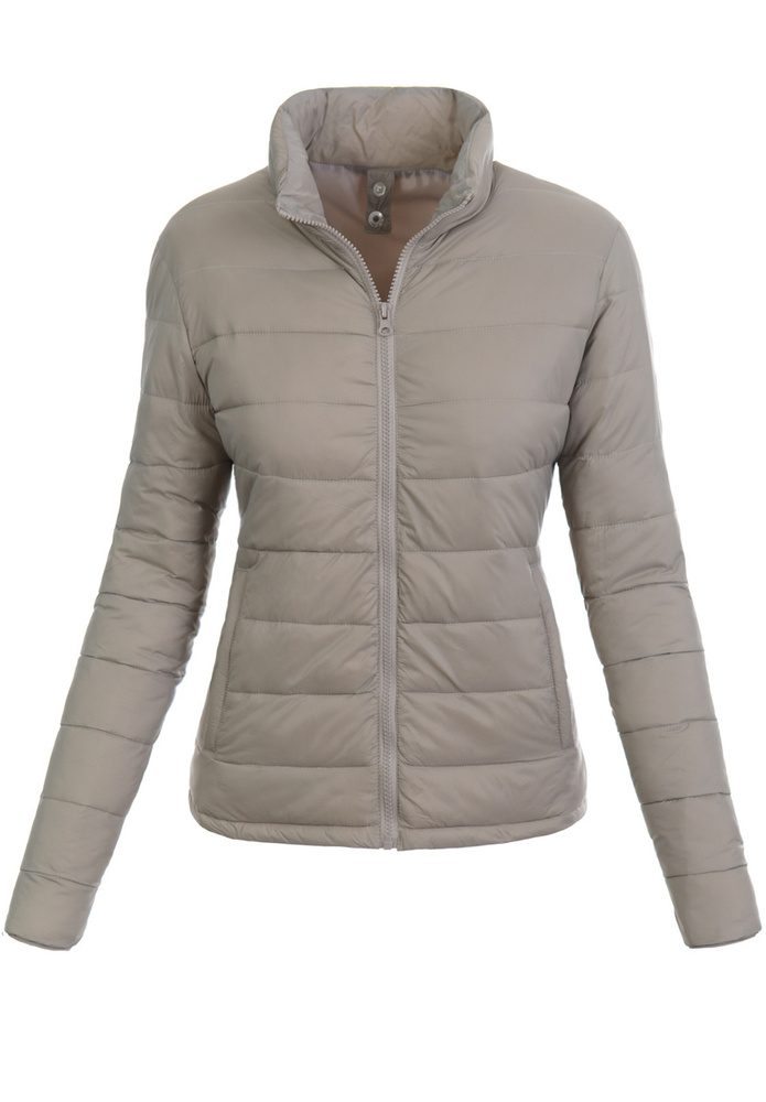 Damska Kurtka Parka Przejściowa 3w1 Estera Beżowa