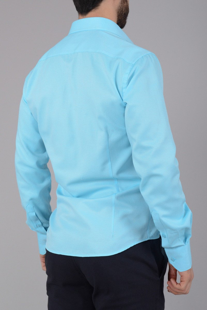 Elegancka Męska Koszula Morska Zieleń