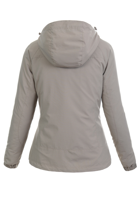 Damska Kurtka Parka Przejściowa 3w1 Estera Beżowa