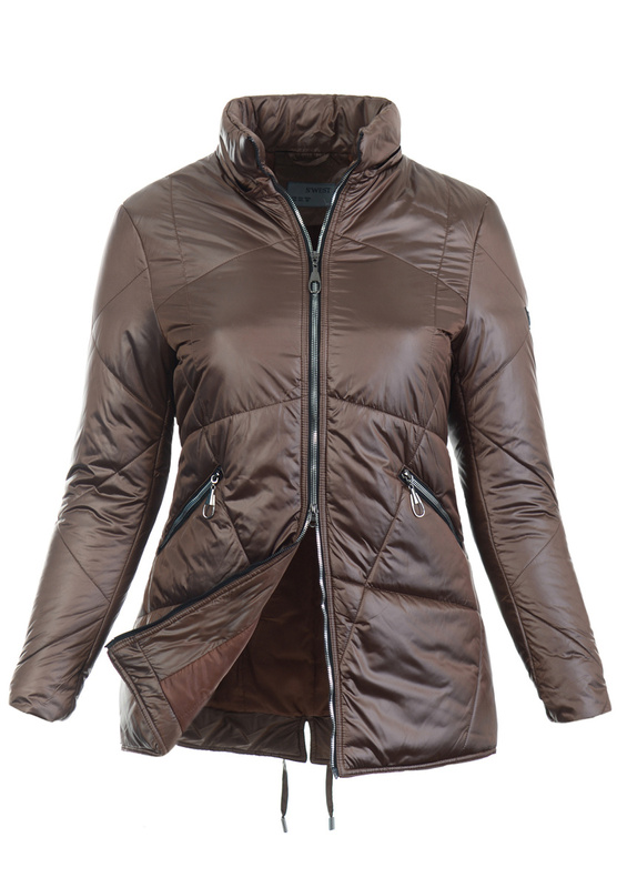 Damska Kurtka Ortalionowa Julianna Brązowa
