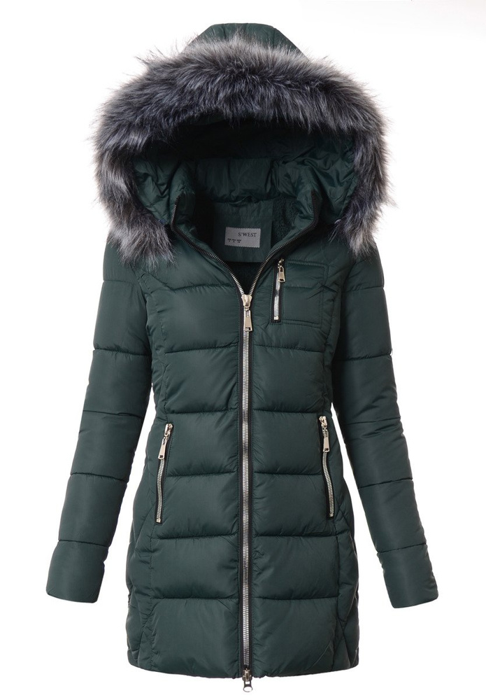 Kurtka Zimowa Olga Zielona