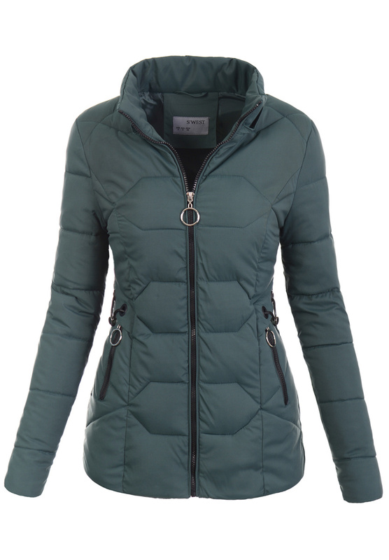 Damska Kurtka Pikowana Nora Zielona