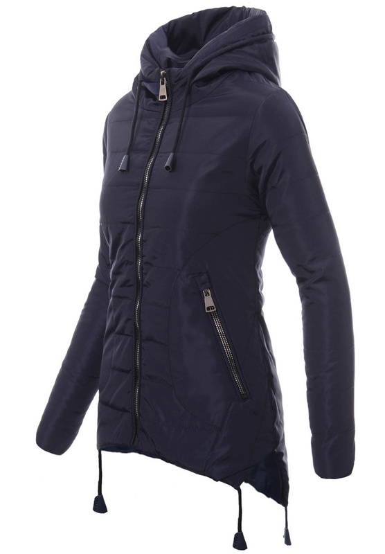 Damska Wiosenna Kurtka Tola Granatowa