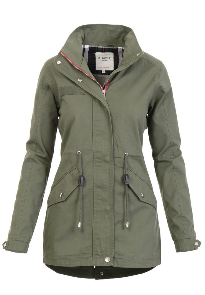 Kurtka Parka Wiosenna Zielona