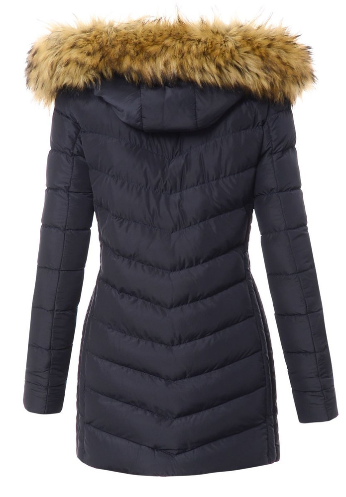 Kurtka Zimowa Jolanta Granatowa