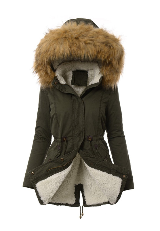 Parka Zimowa Dagmara Zielona