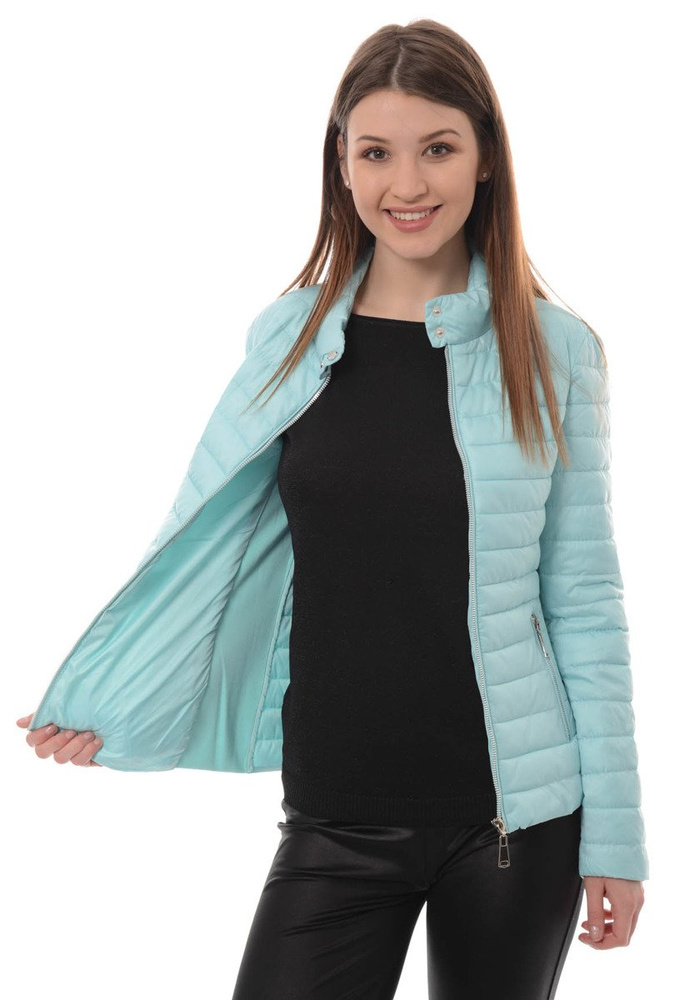 Damska Wiosenna Kurtka Doris Miętowa