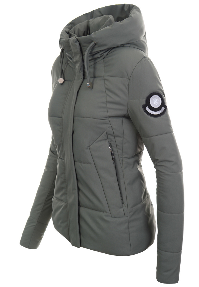 Damska Kurtka Zimowa Paula Zielona
