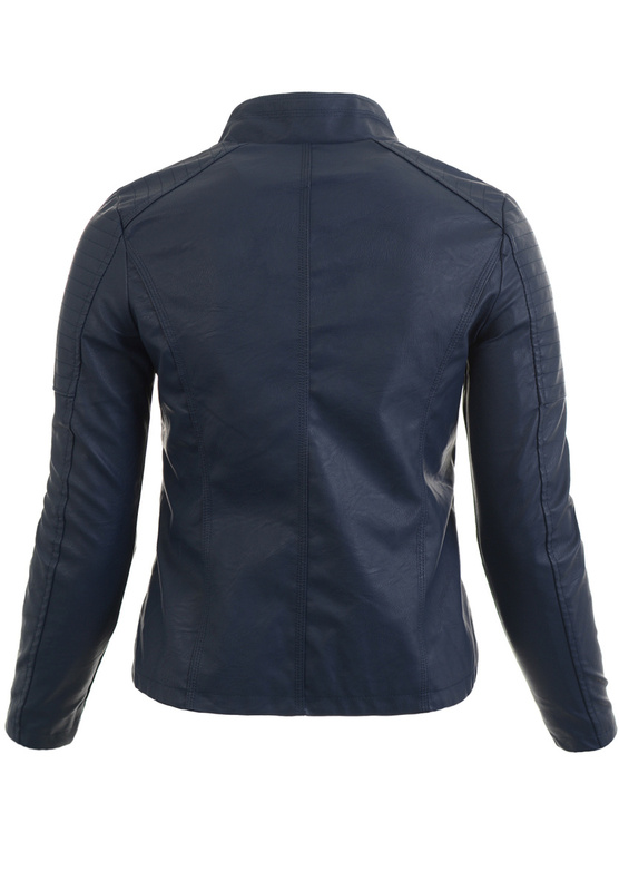 Damska Kurtka Ramoneska Gaja Granatowa