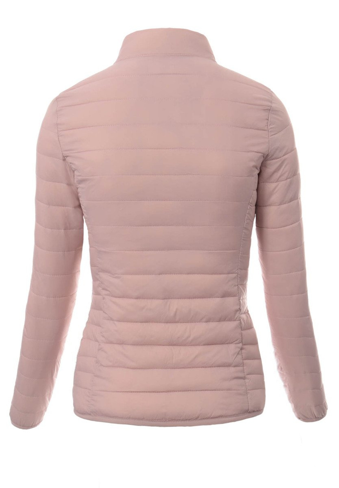 Damska Wiosenna Kurtka Różowa