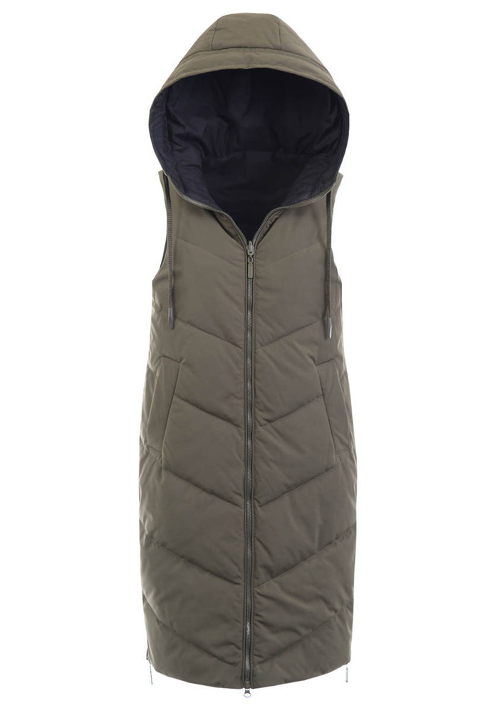 Damska Kamizelka Bezrękawnik Sylwia Khaki