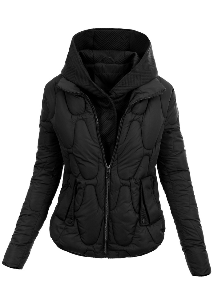 Damska Kurtka Zimowa Olena Czarna