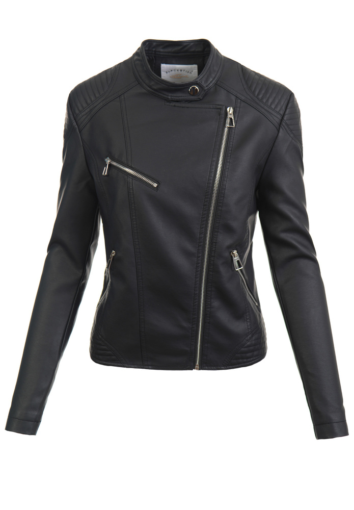 Damska Kurtka Ramoneska Gabi Czarna