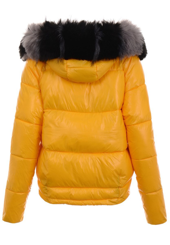 Damska Kurtka Ortalionowa Ewelina Żółta