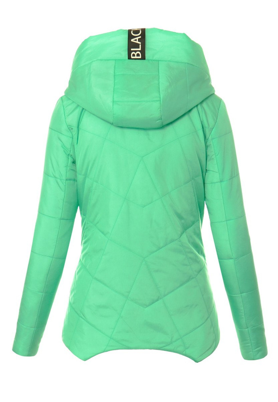 Damska Wiosenna Kurtka Zielona