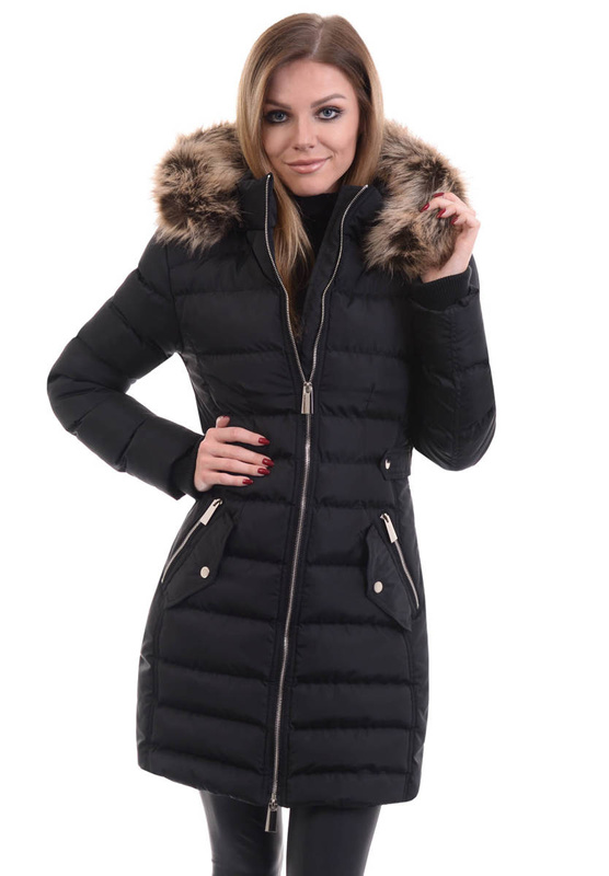 Damska Ortalionowa Kurtka Letycja Czarna