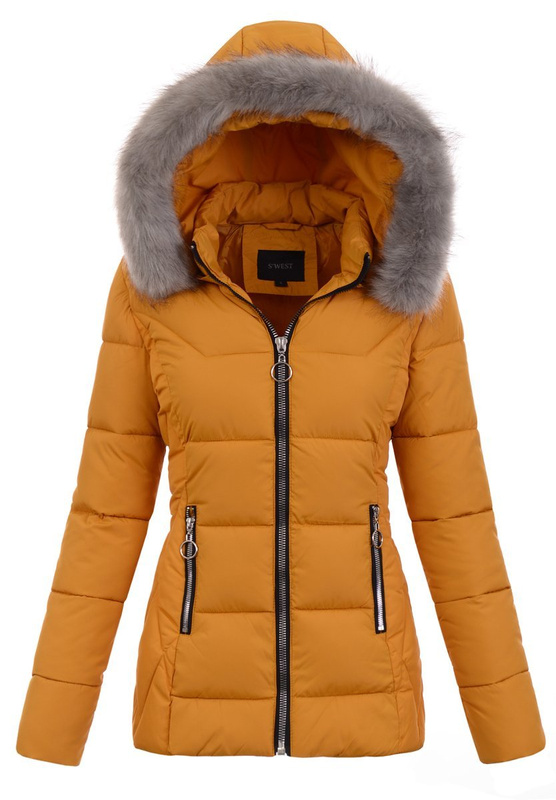 Damska Kurtka Żaneta Żółta