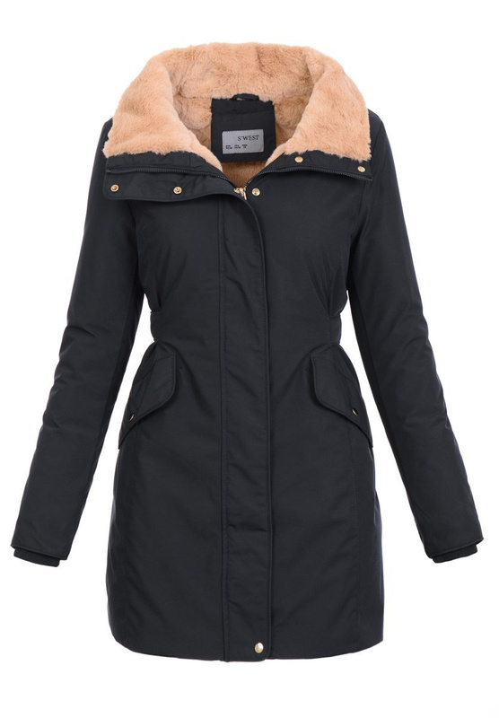 Zimowa Kurtka Parka Mirela Czarna