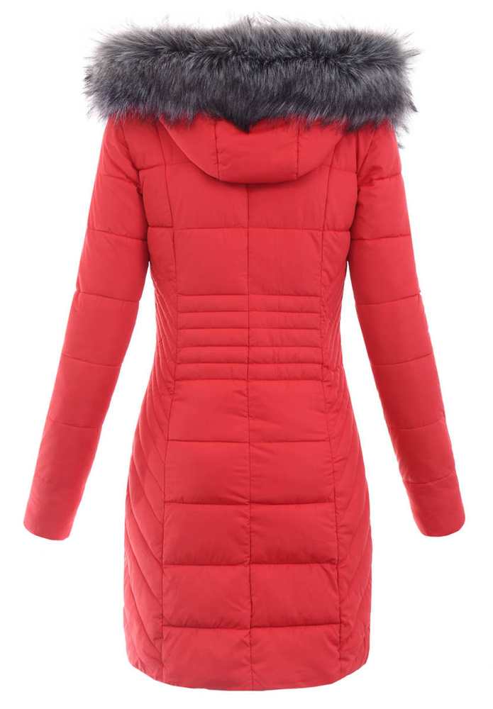 Damska Ortalionowa Kurtka Eleonora Czerwona