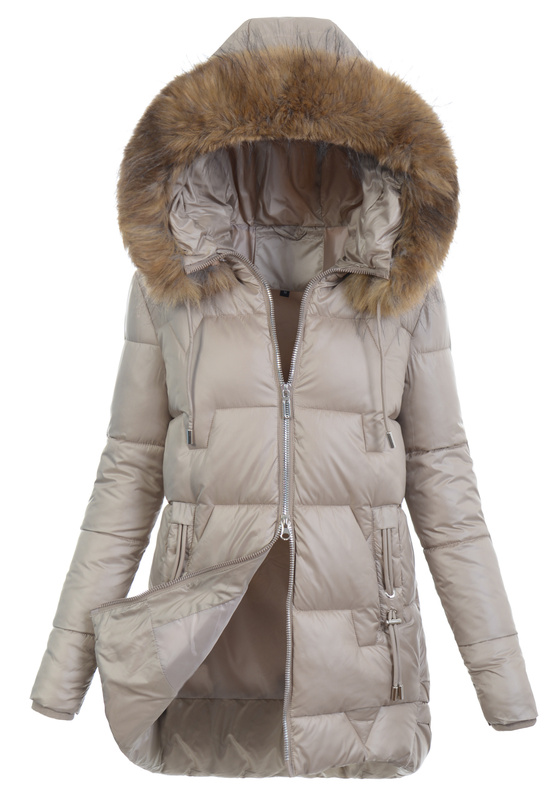 Damska Kurtka Ortalionowa Krystyna Beżowa