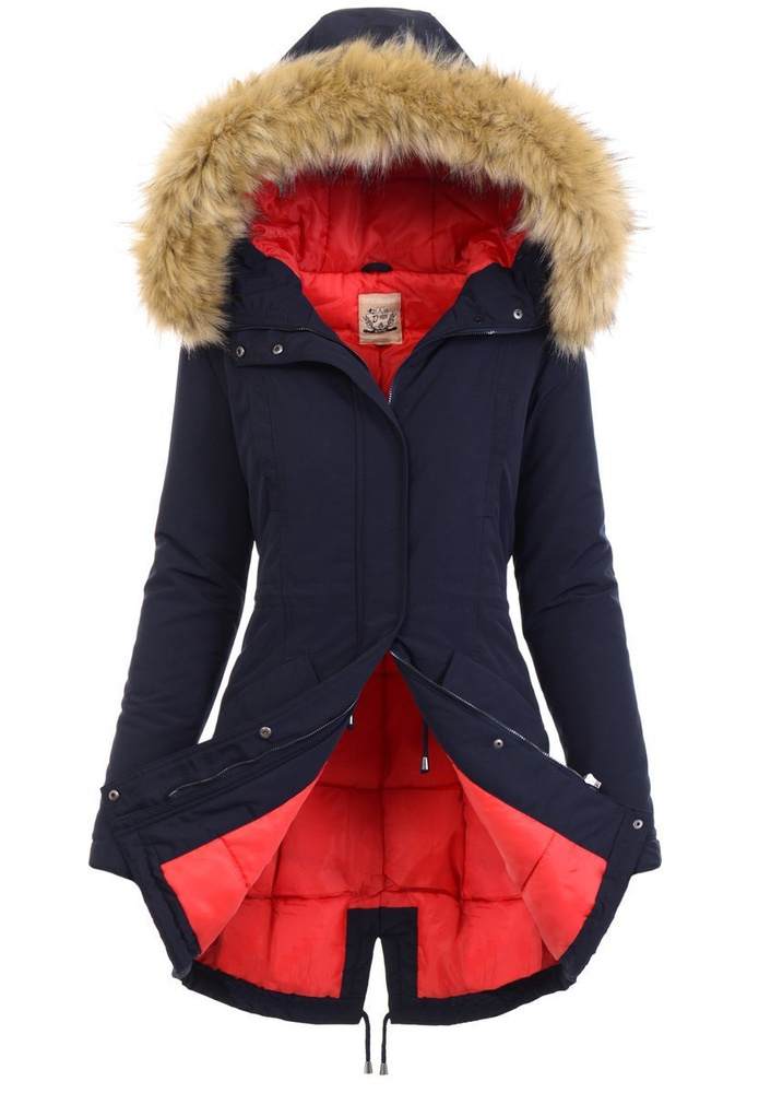 Kurtka Zimowa Antonia Granatowa