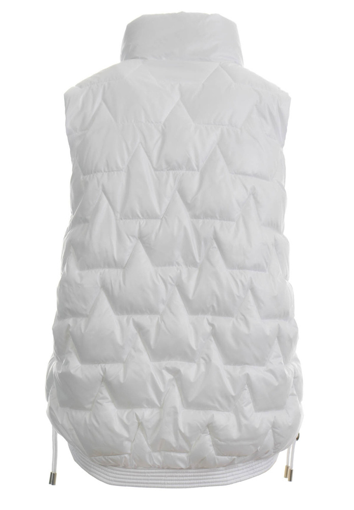 Damska Kamizelka Bezrękawnik Bogna Biały