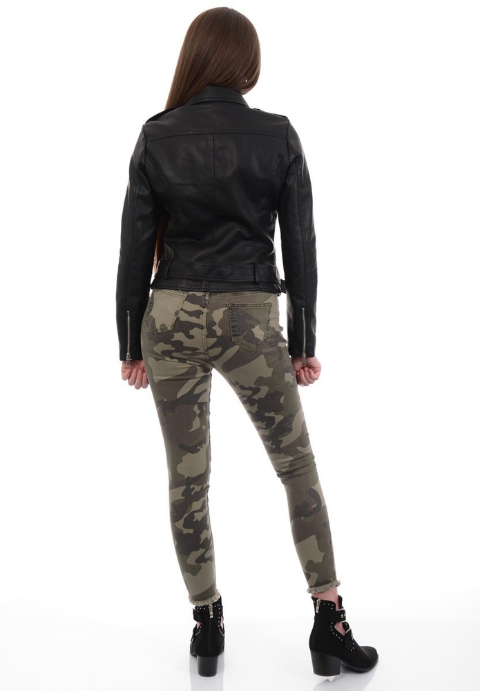 Damska Kurtka Ramoneska Wiera Czarna