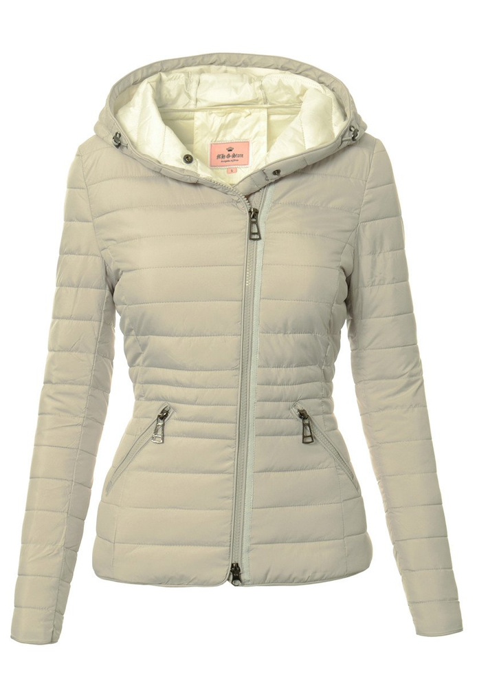 Damska Jesienna Wiosenna Kurtka Ortalionowa Szara