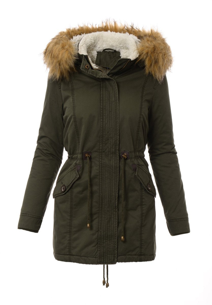 Parka Zimowa Dagmara Zielona