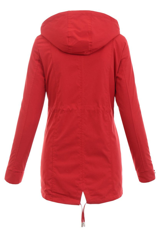 Kurtka Dwustronna Wiosenna Marcela Czerwona/Granatowa