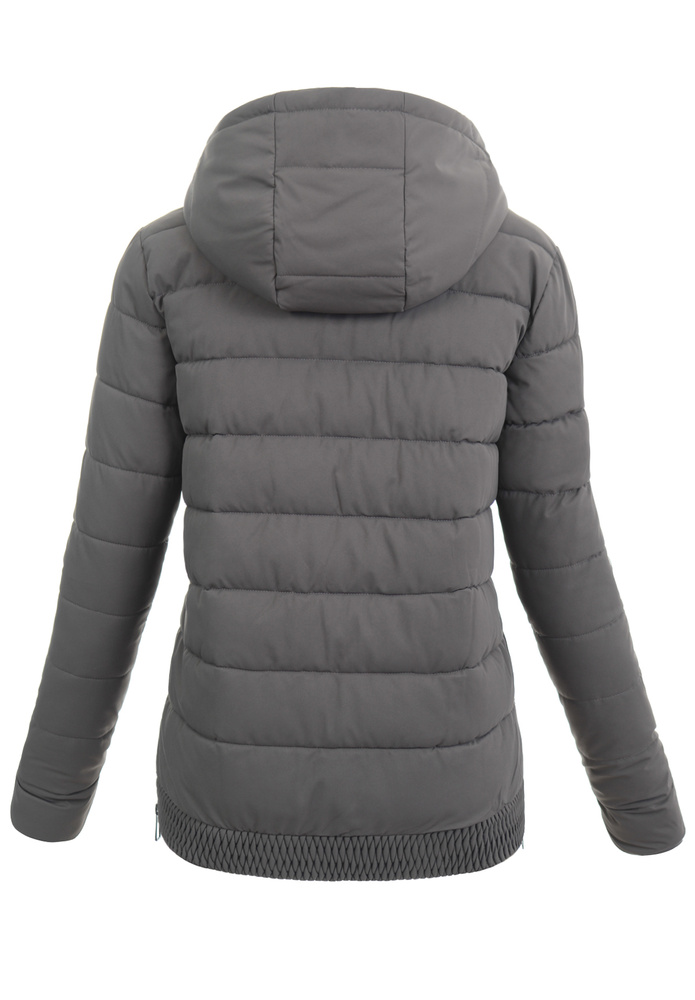 Damska Kurtka Zimowa Bernadeta Szara