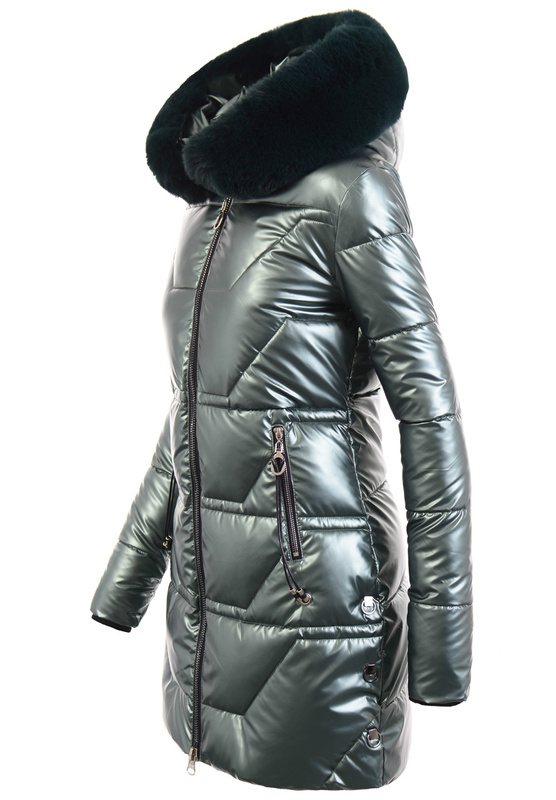 Damska Kurtka Zimowa Carmen Zielona