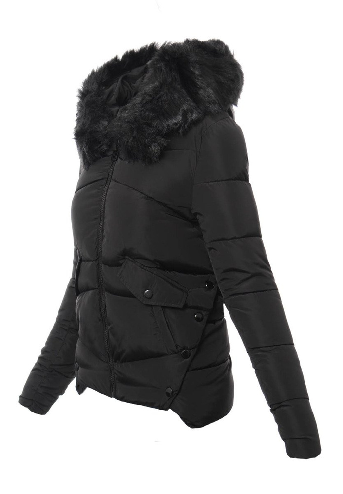 Damska Zimowa Kurtka Kinga Czarna