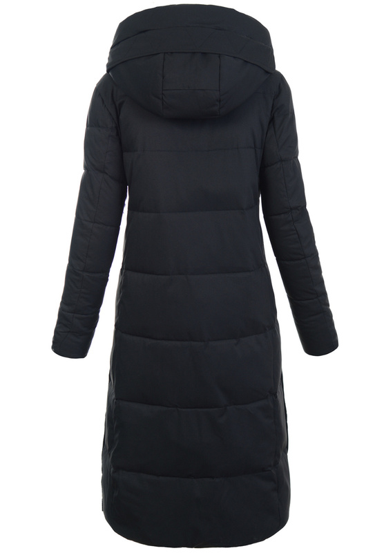 Damska Kurtka Ortalionowa Długa Lucyna Czarna