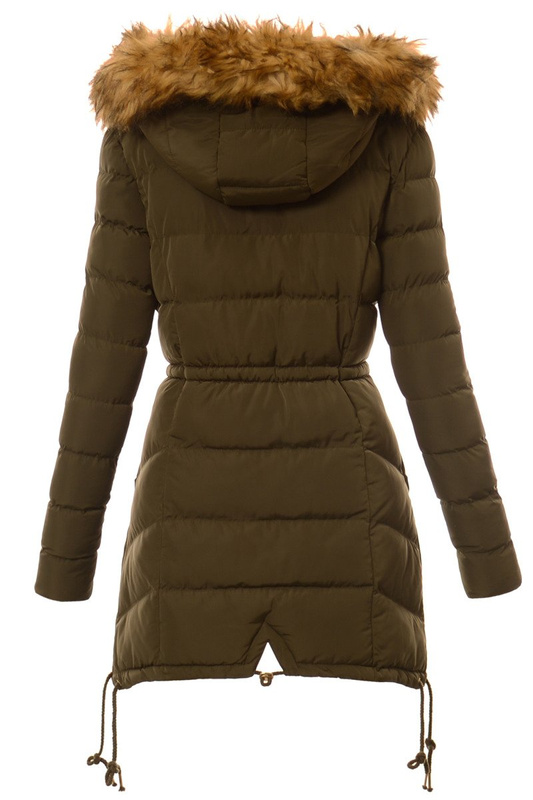 Damska Ortalionowa Kurtka Agnes Zielona