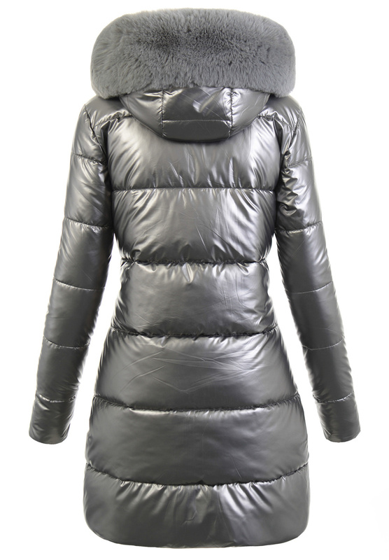 Damska Kurtka Zimowa Carmen Grafitowa