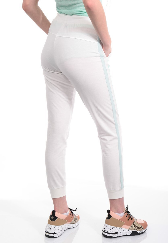 Damskie Spodnie Dresowe Białe