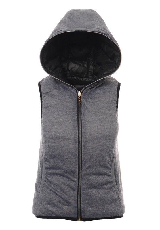 Damska Kamizelka Bezrękawnik Ines Czarny