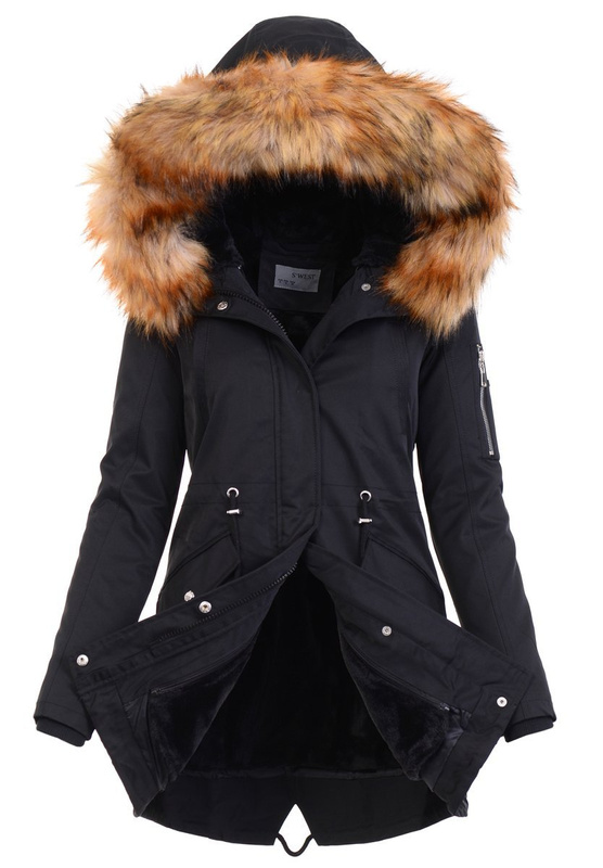 Parka Zimowa 2w1 Sylwia Czarna